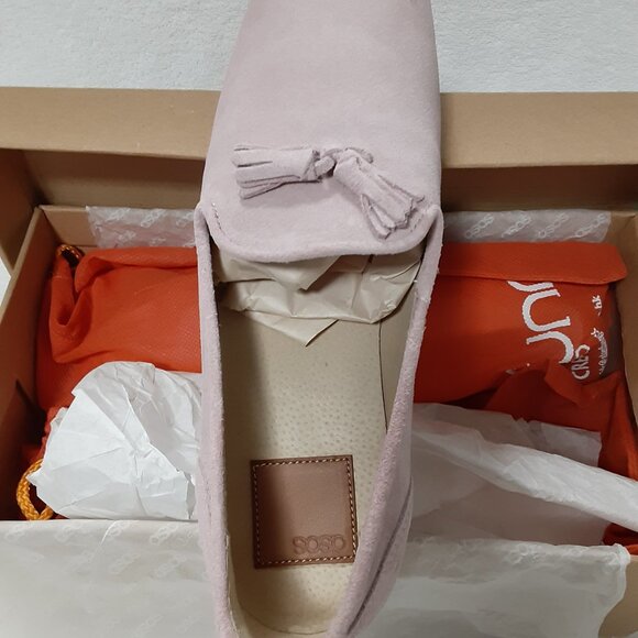 ASOS JEFFERSON TASSEL MEN PINK SUEDE SLIP ON SHOES UK10 - Picture 12 of 16